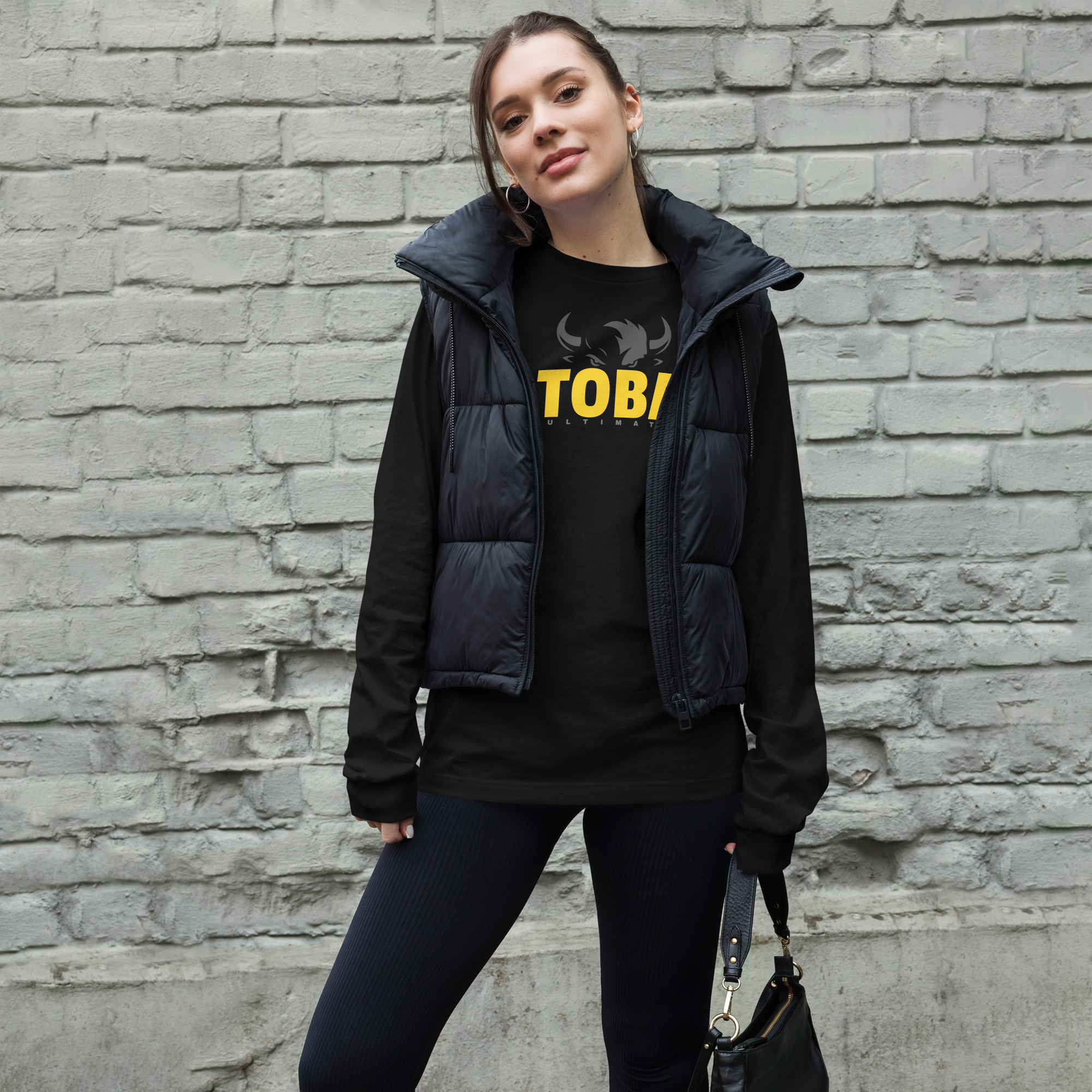 Toba Ultimate Ghosted Logo Long Sleeve – Black – Unisex